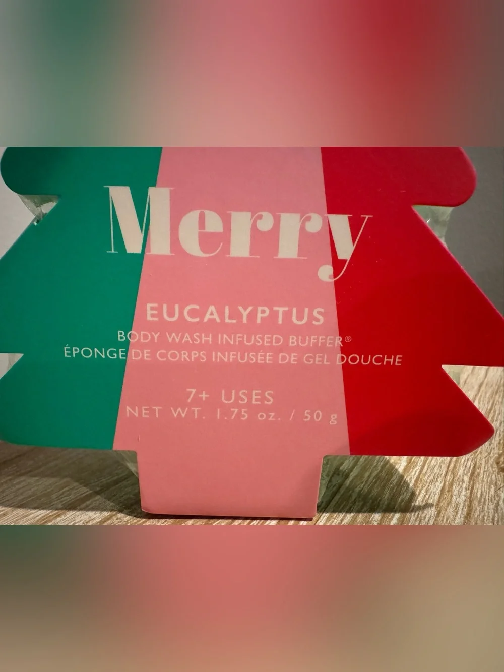 Merry Eucalyptus Body Wash Infused Buffer